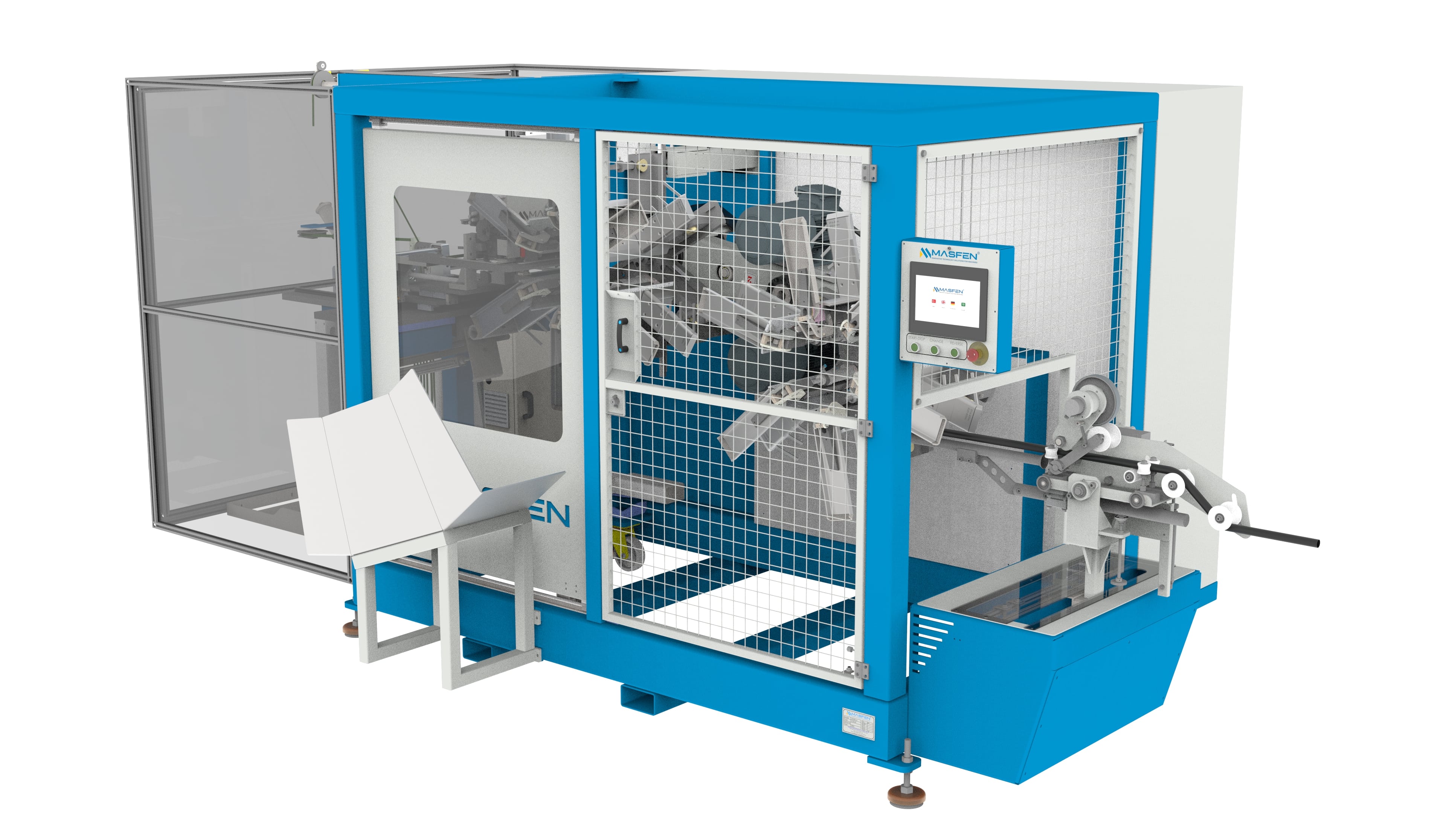 Fully Automatic Coiler for Round Drip Irrigation Pipe